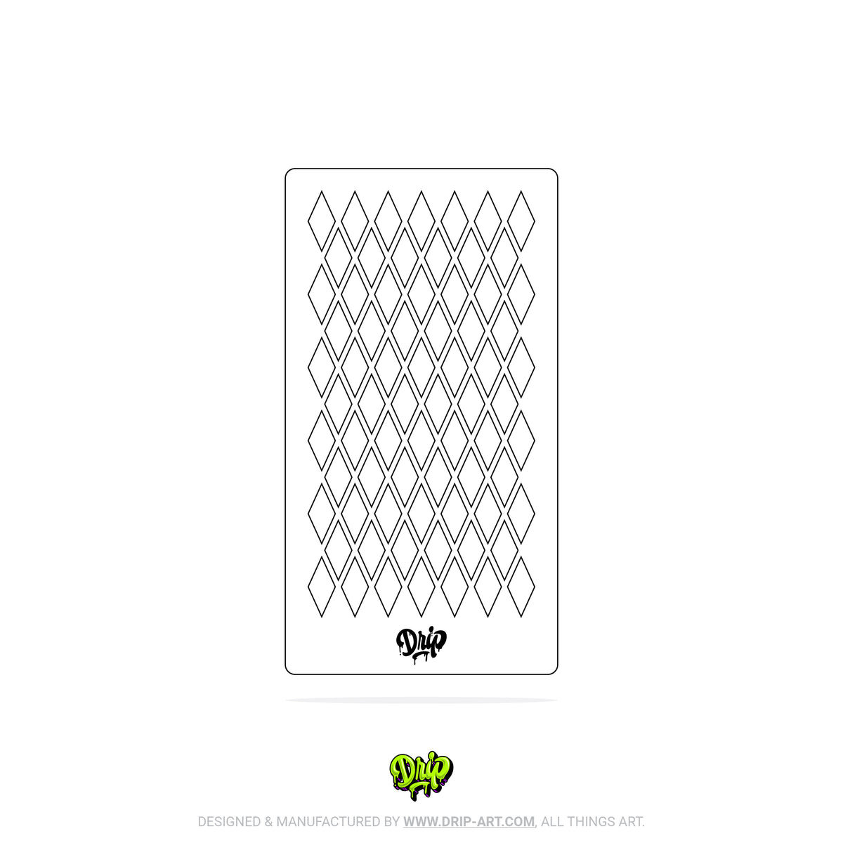 Mylar Stencil Grill
