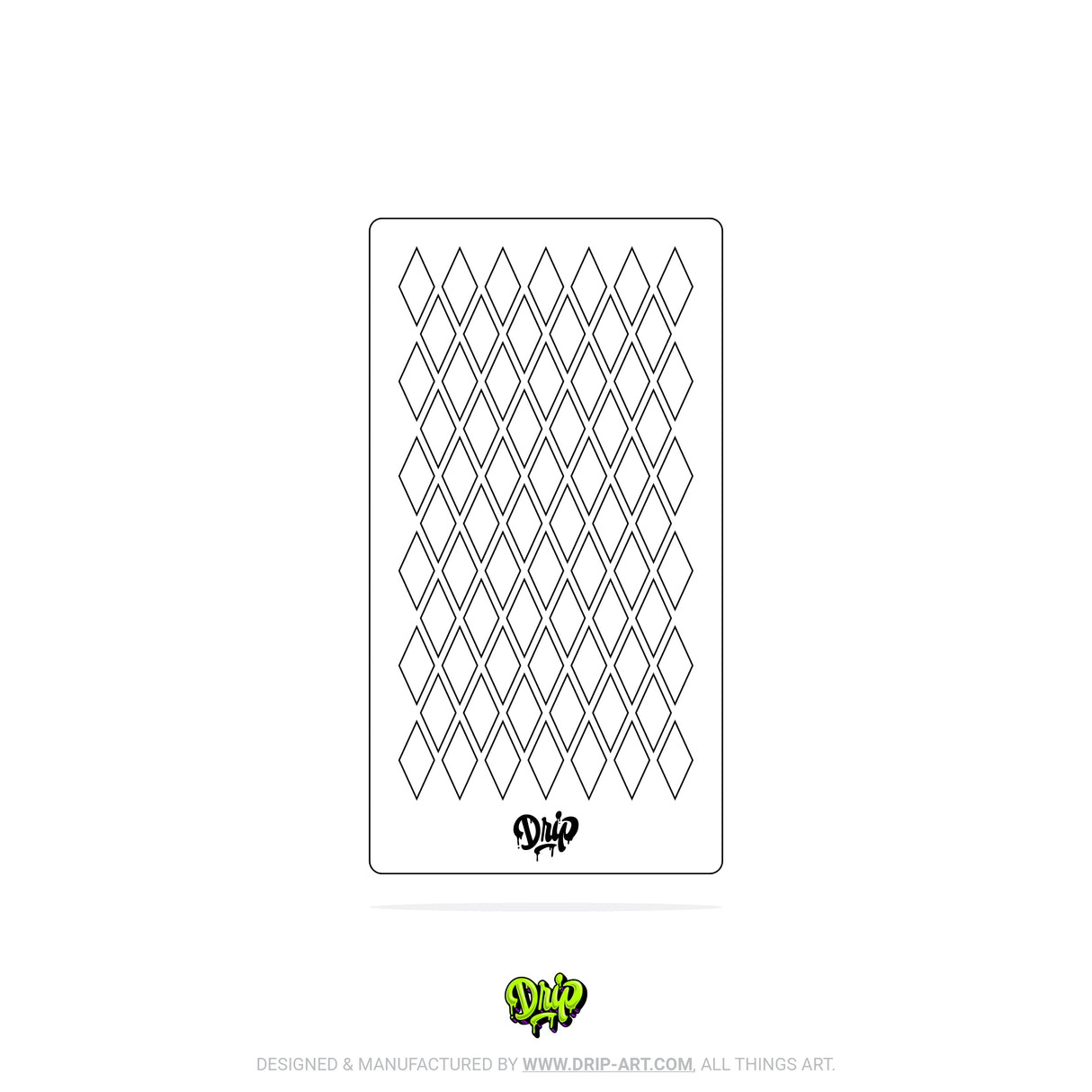 Mylar Stencil Grill