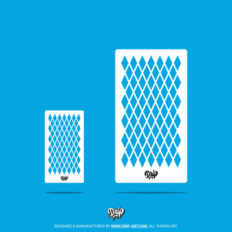 Mylar Stencil Grill