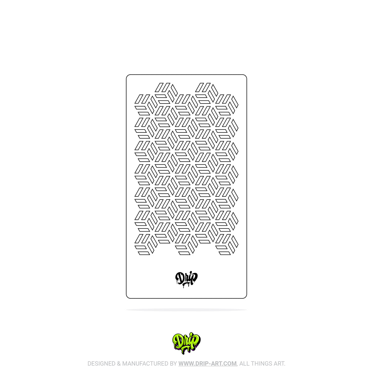 Mylar Stencil Helix
