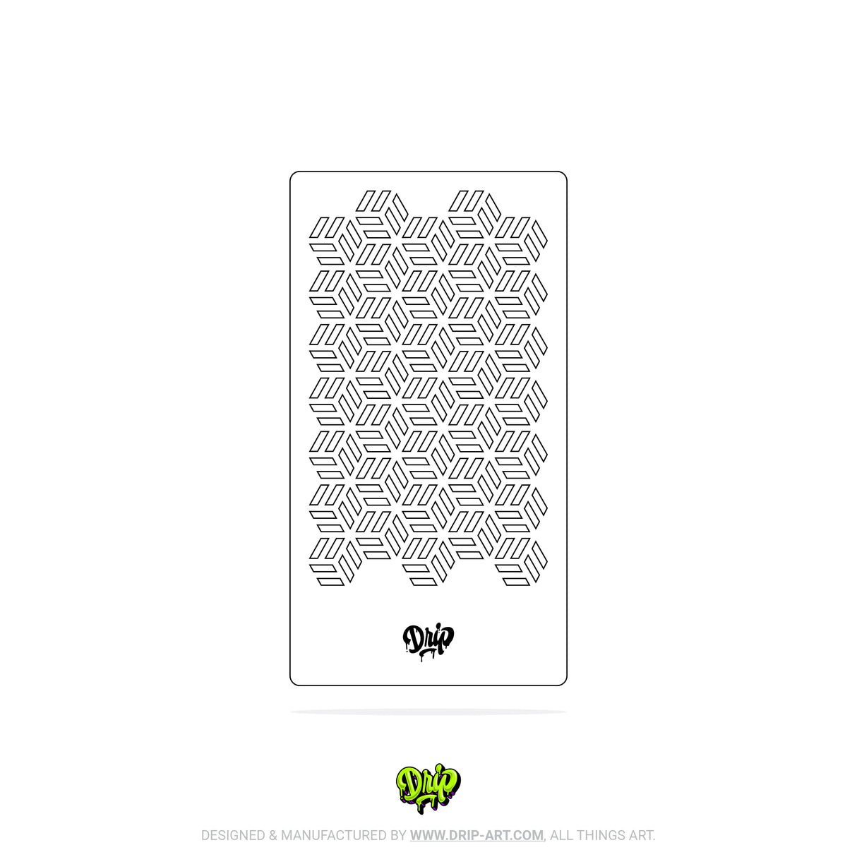 Mylar Stencil Helix