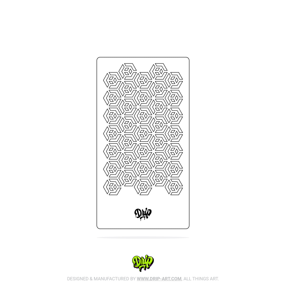 Mylar Stencil Hex