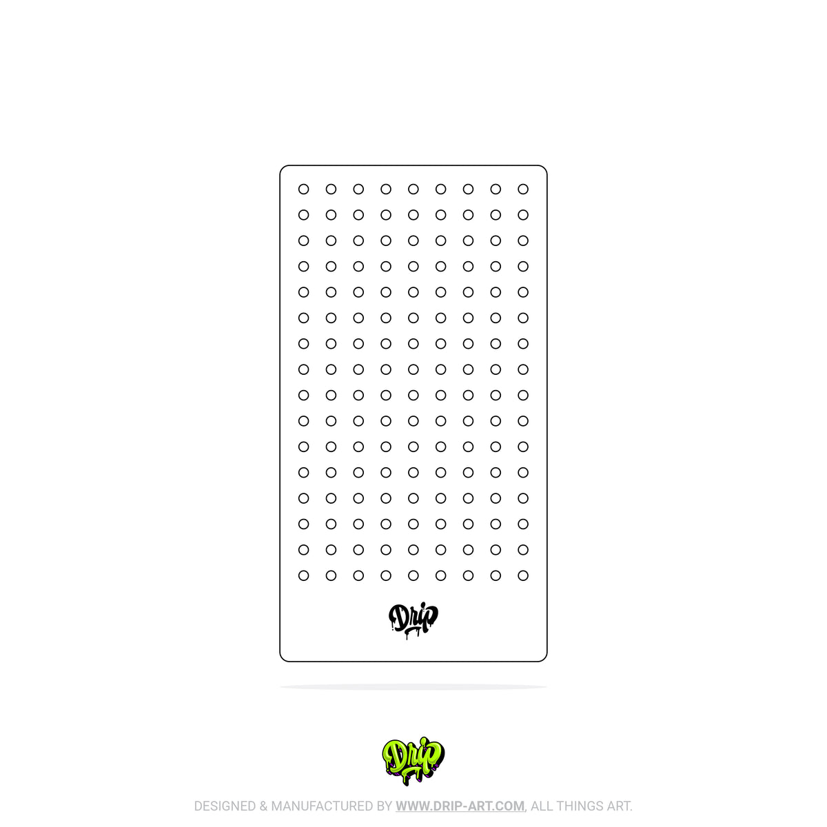 Mylar Stencil Holes I