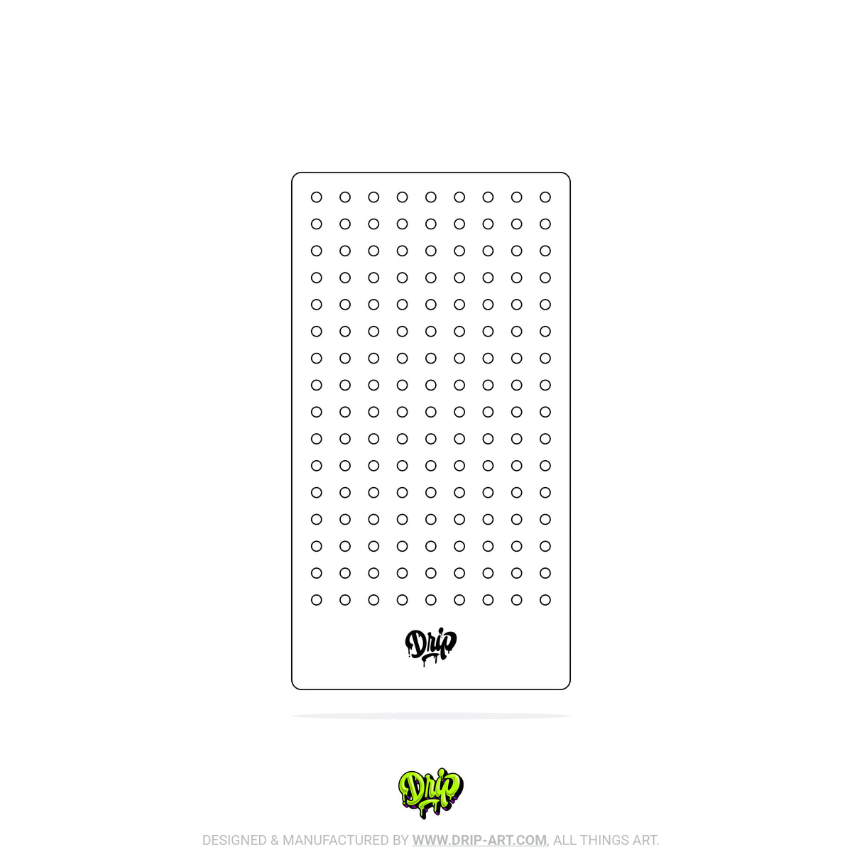 Mylar Stencil Holes I