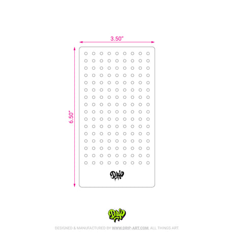 Mylar Stencil Holes I