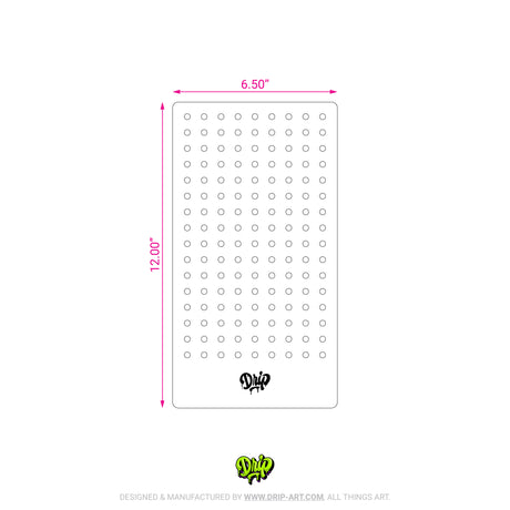 Mylar Stencil Holes I