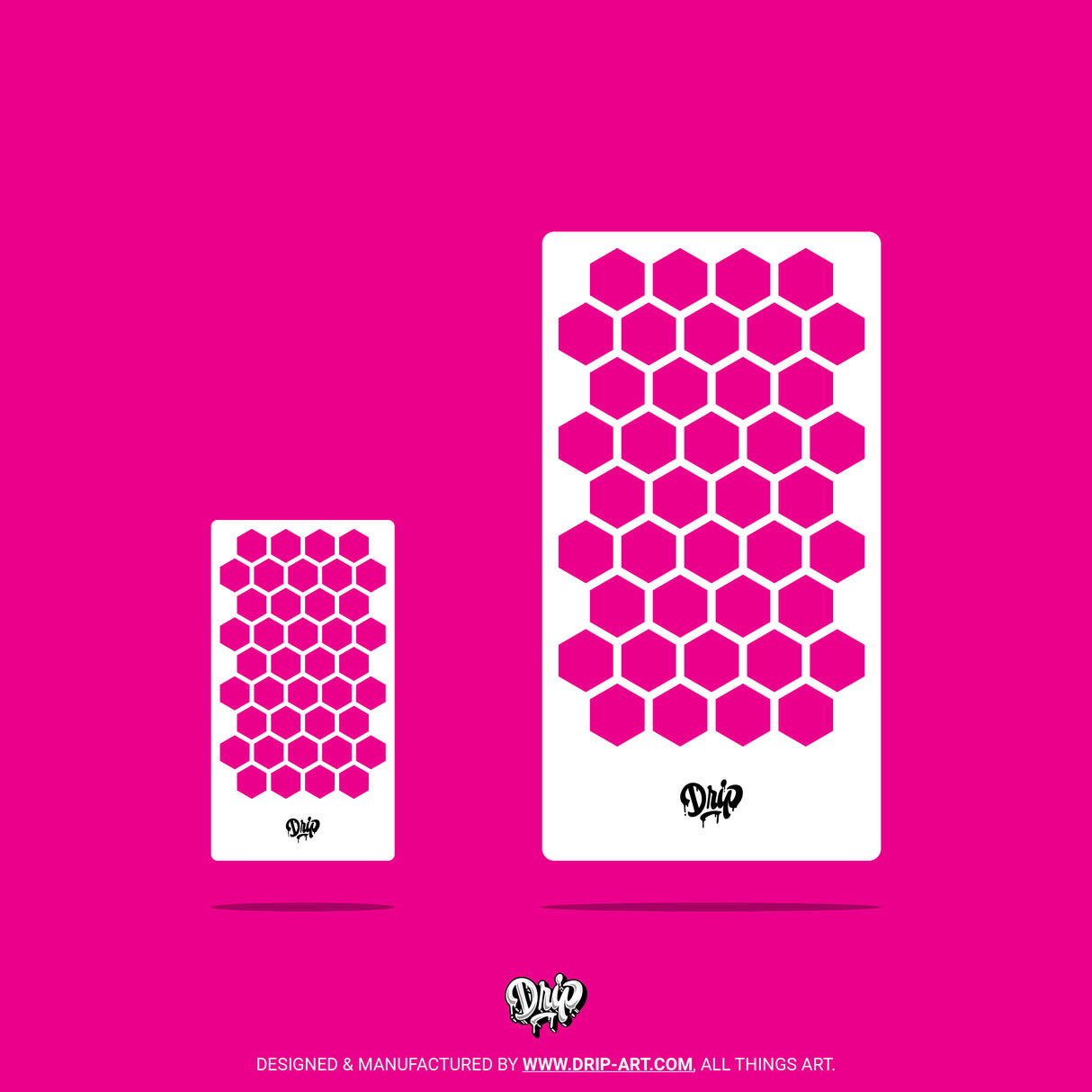 Mylar Stencil Honeycomb