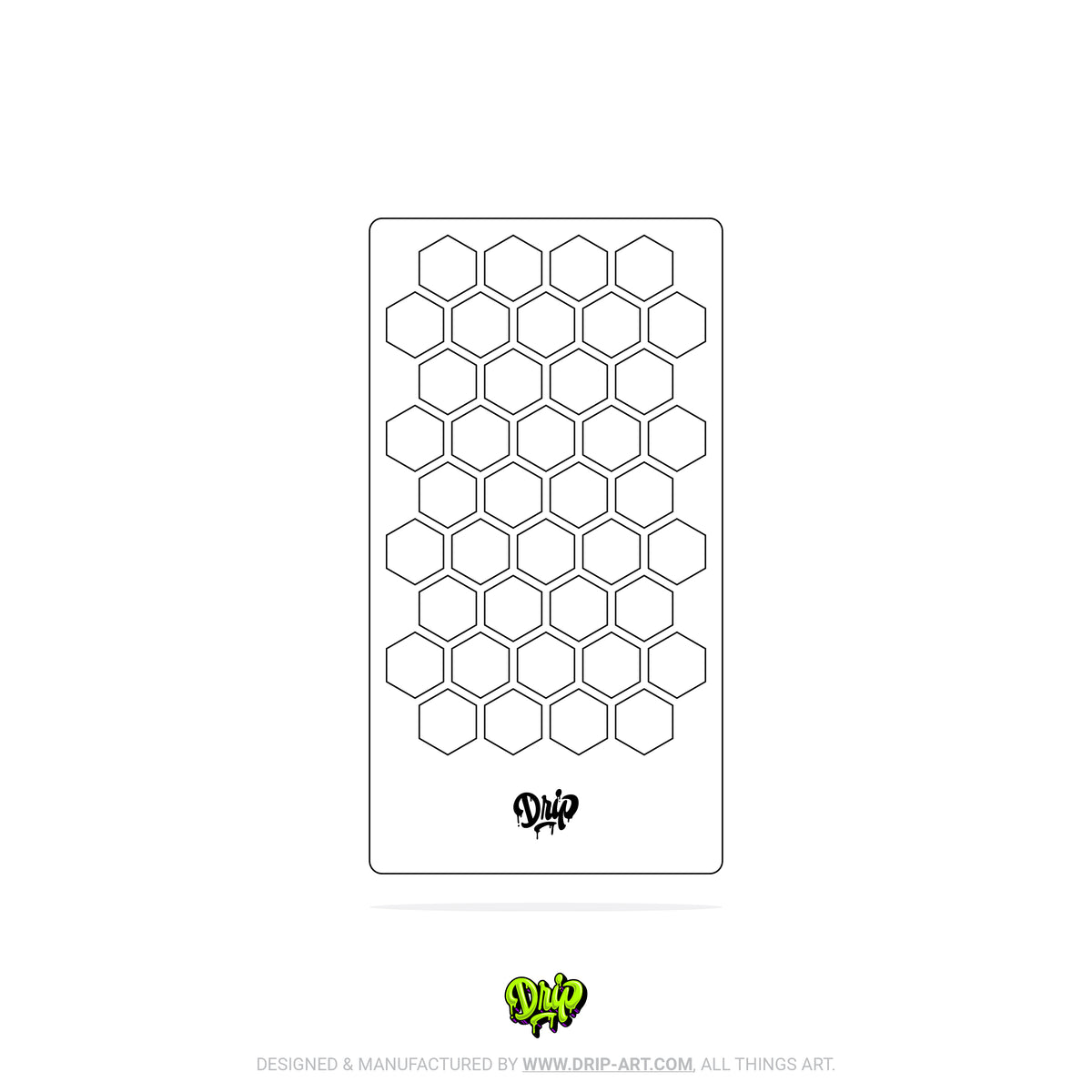 Mylar Stencil Honeycomb