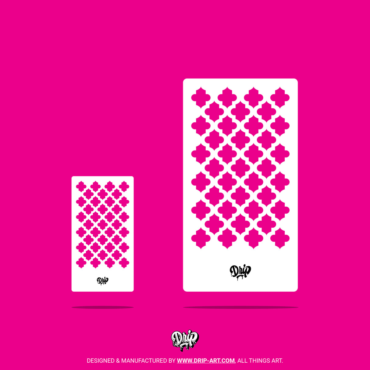 Mylar Stencil Moroccan