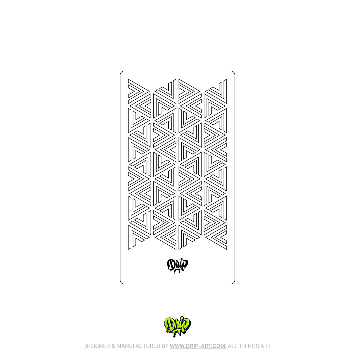 Mylar Stencil Tribal