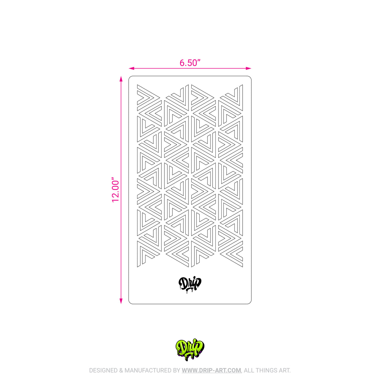 Mylar Stencil Tribal