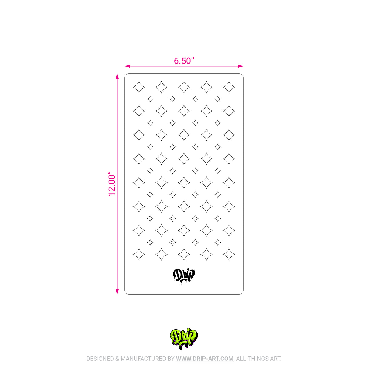 Mylar Stencil Twilight