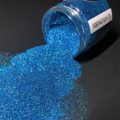 Caribbean Blue Metal Flake - Tropical Glitz