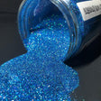 Caribbean Blue Metal Flake - Tropical Glitz
