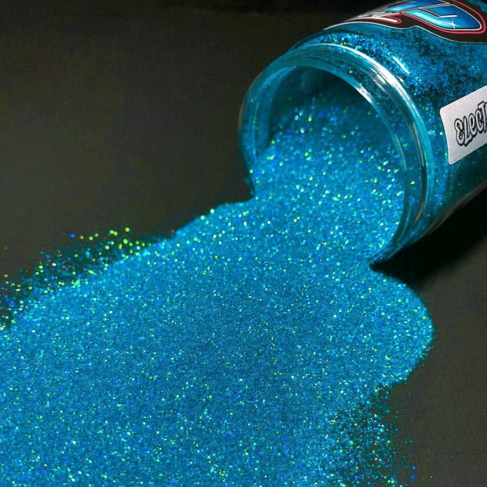 Electric Blue Metal Flake - Tropical Glitz