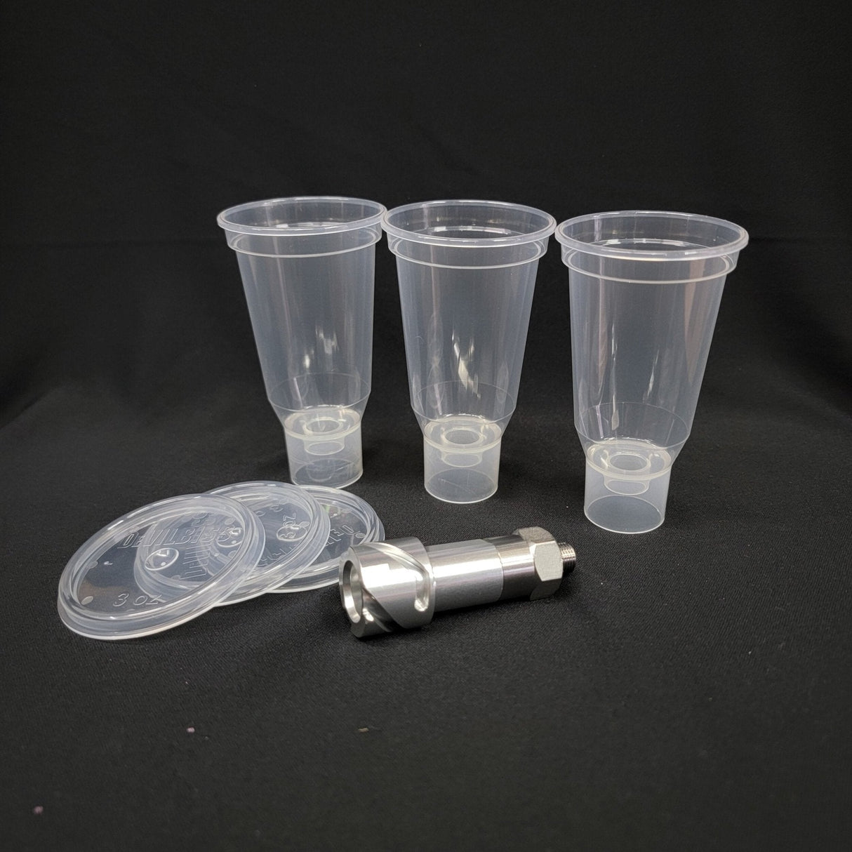 Iwata LPH 80 Dekup adaptor and 3 cups Kit - Tropical Glitz