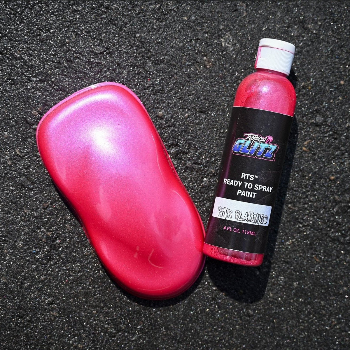 Pink Flamingo - Tropical Glitz