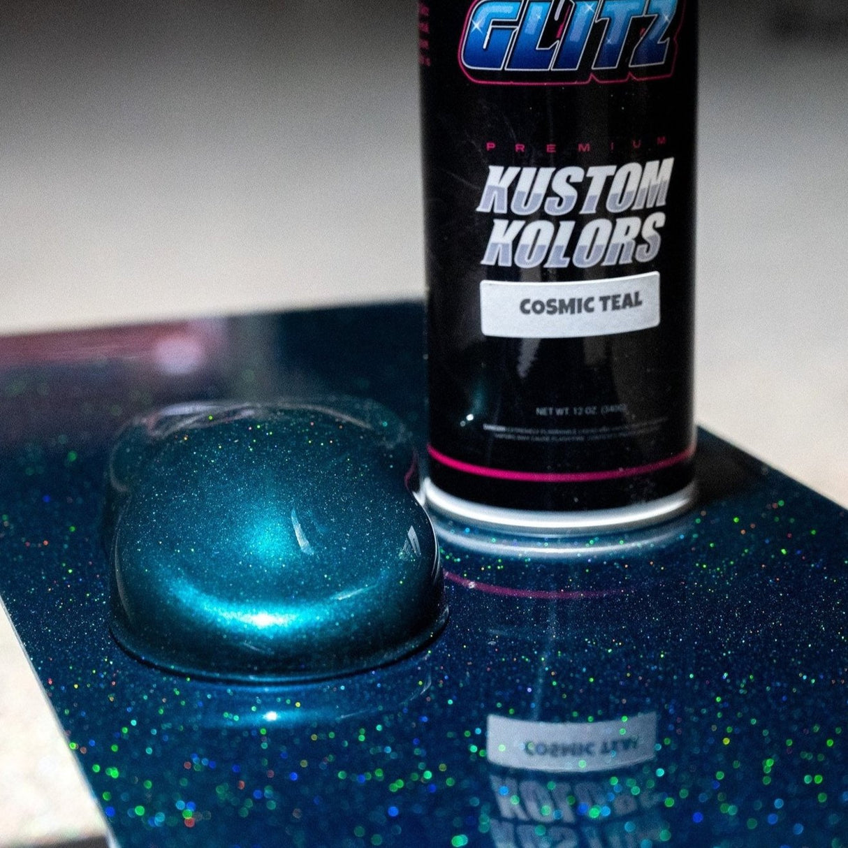 Cosmic Teal - Tropical Glitz