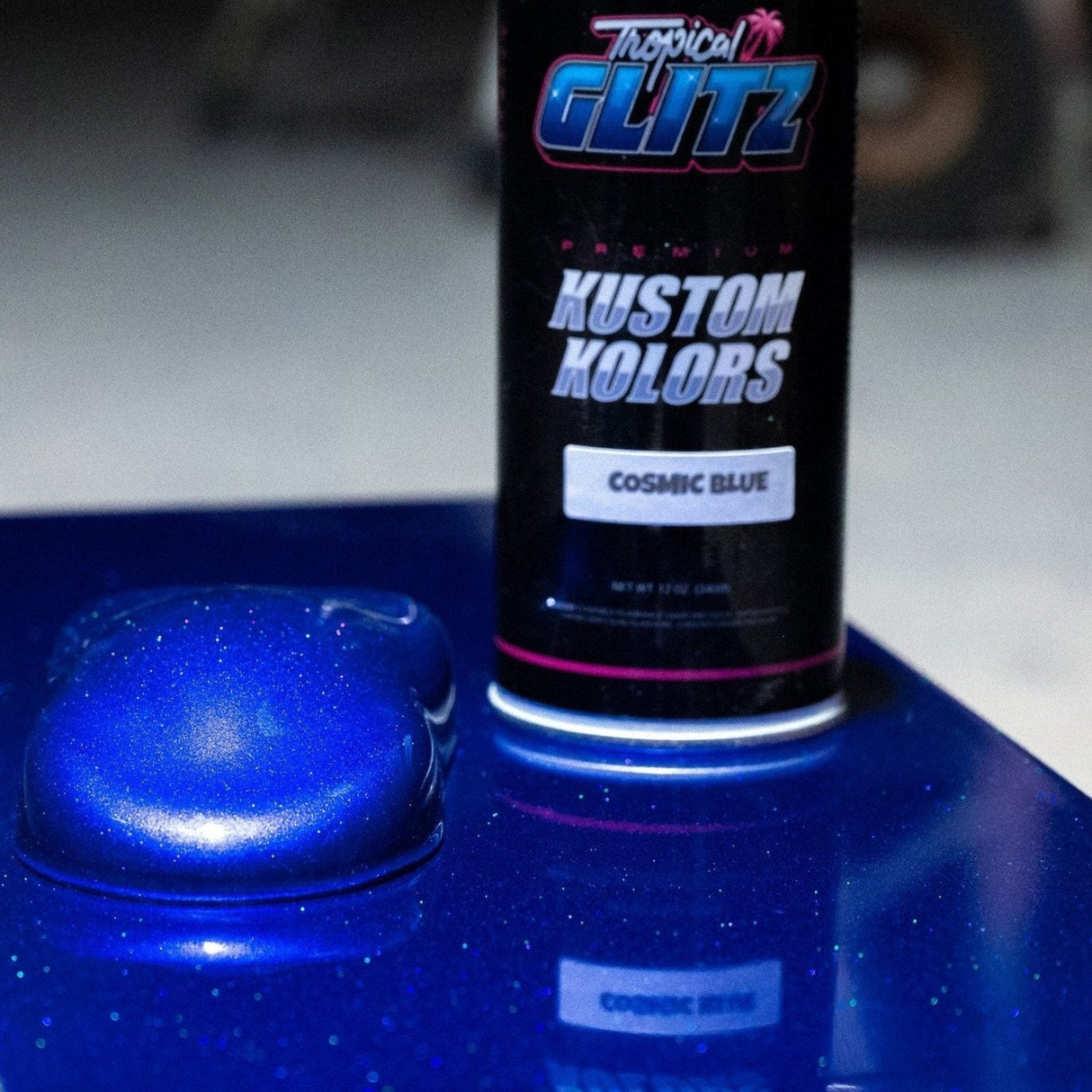 Cosmic Blue - Tropical Glitz