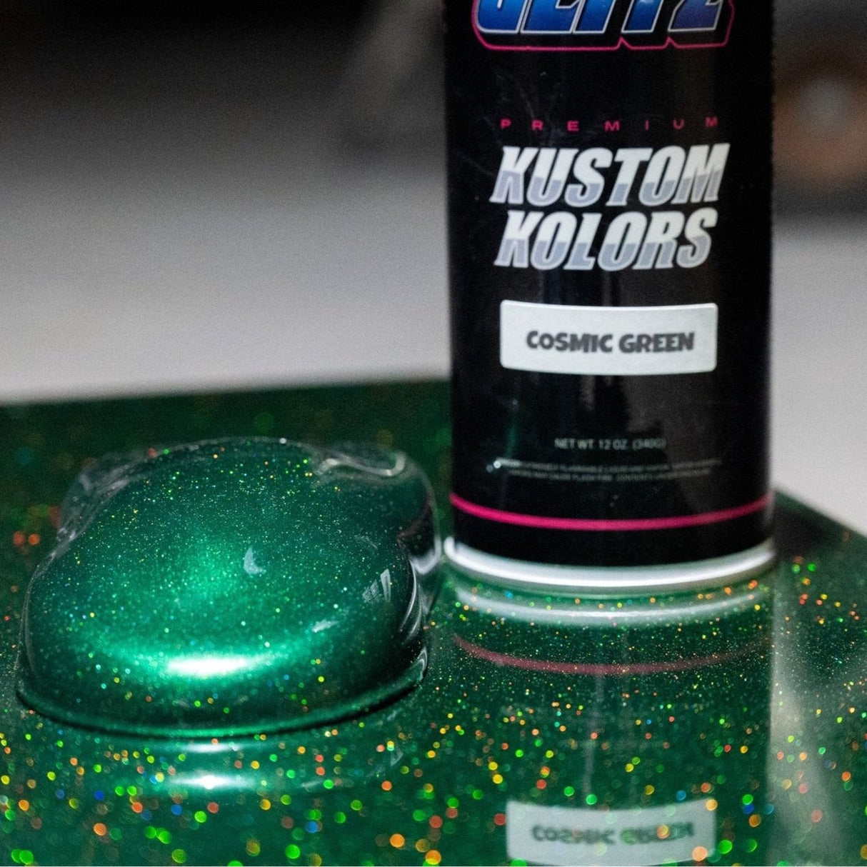 Cosmic Green - Tropical Glitz
