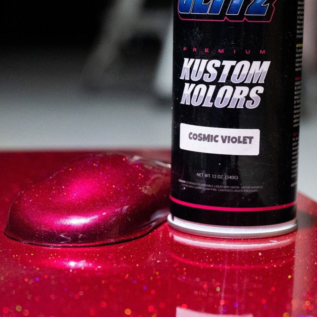 Cosmic Violet - Tropical Glitz
