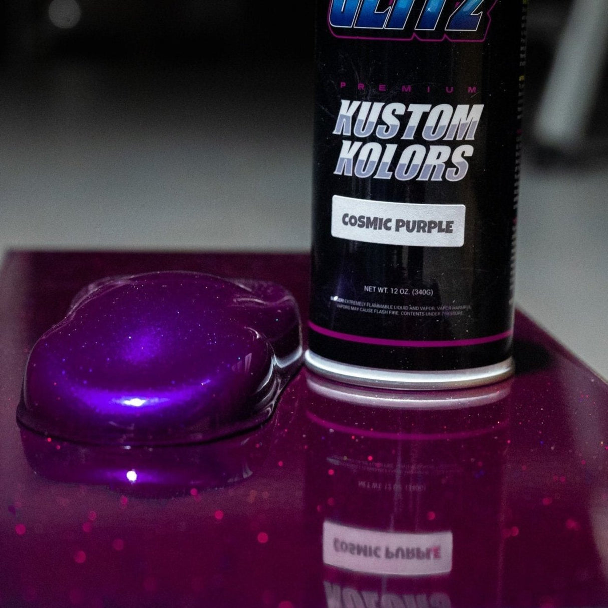 Cosmic Purple - Tropical Glitz