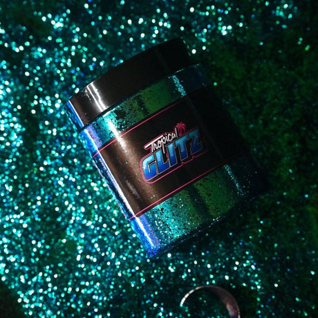 Mr. Glitz Jacket - Chameleon Metal Flake - Tropical Glitz