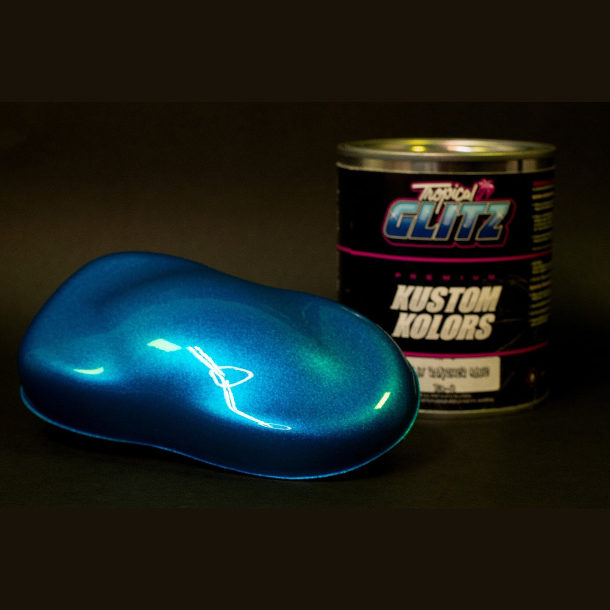 Blue Raspberry Candy - Tropical Glitz