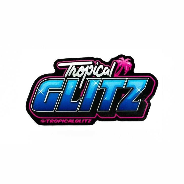 Tropical Glitz Sticker - Tropical Glitz