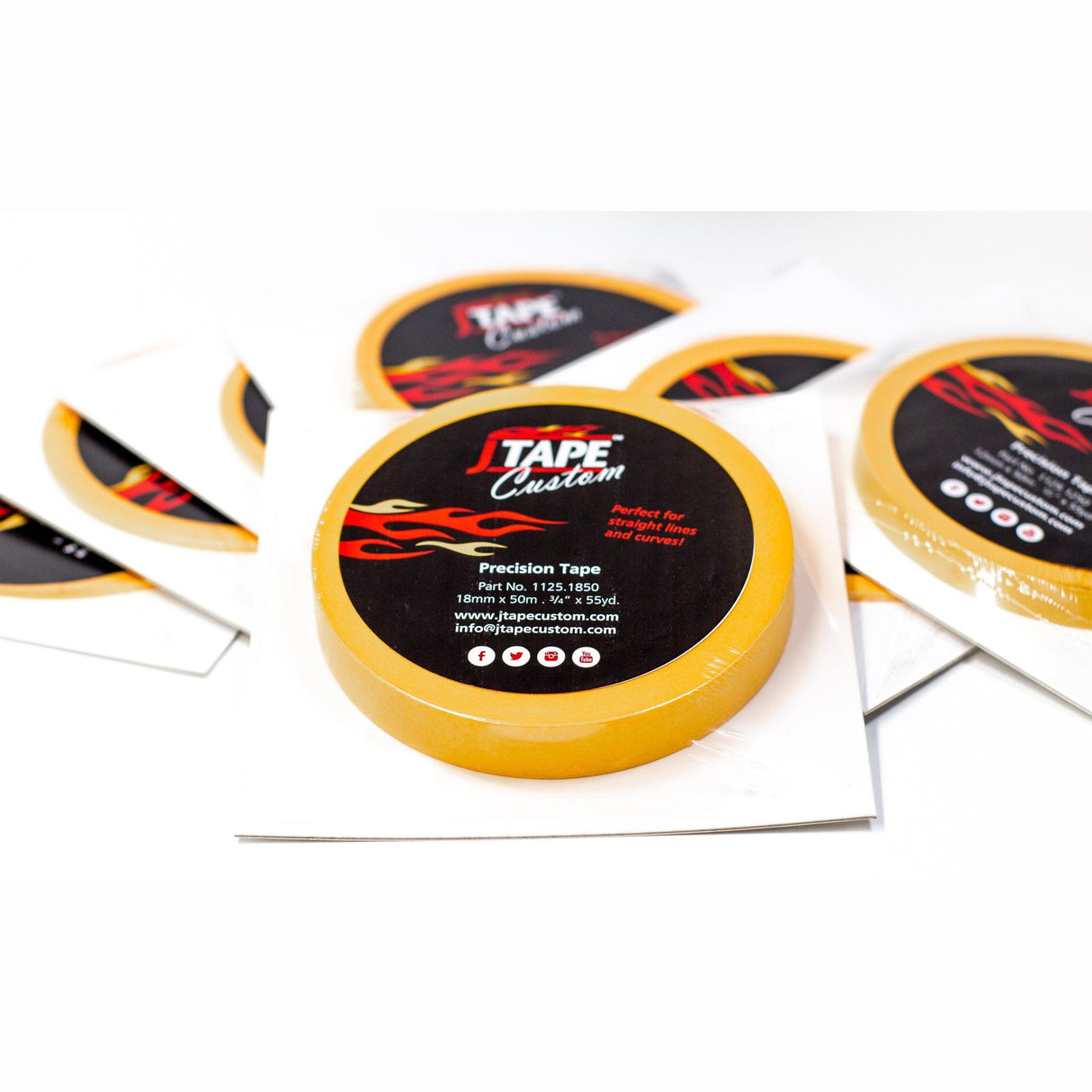 JTAPE Yellow Precision Masking Tape - Tropical Glitz