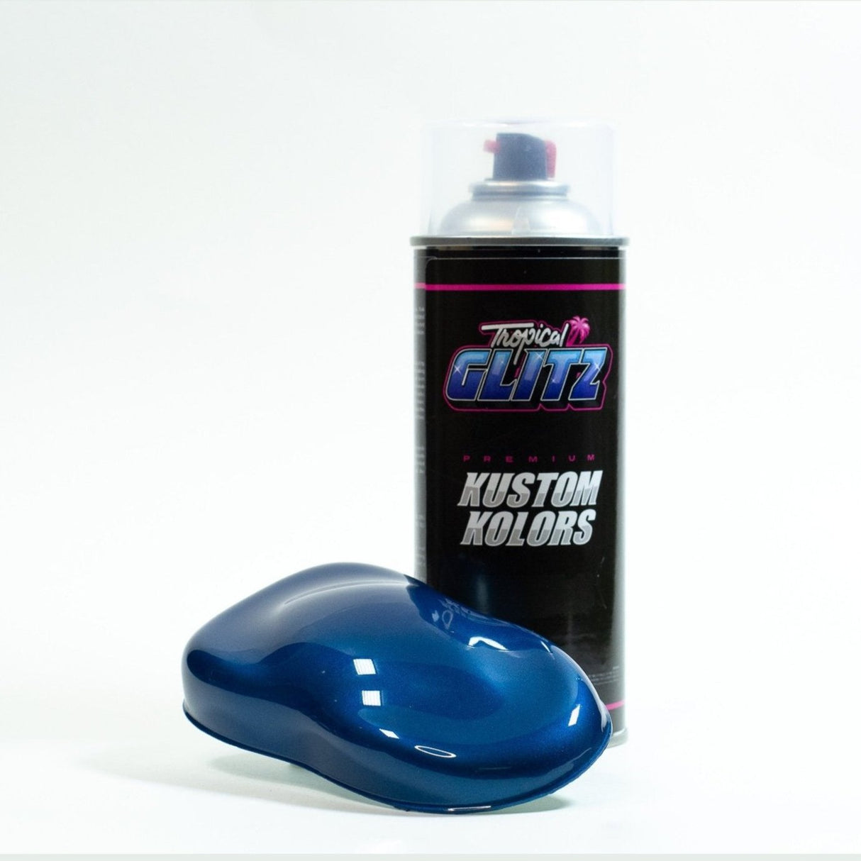 Midnight Blue - Tropical Glitz