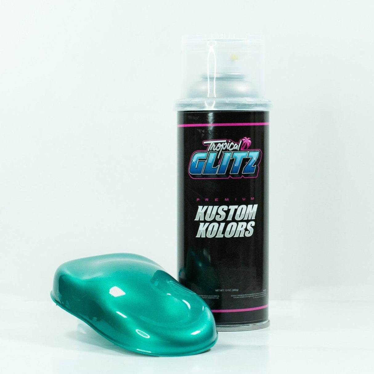 Royal Teal - Tropical Glitz
