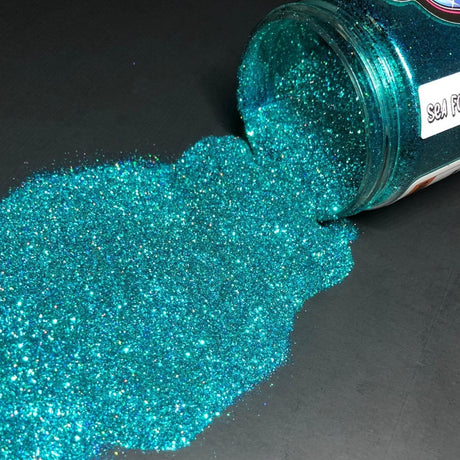 Sea Foam Green Metal Flake - Tropical Glitz