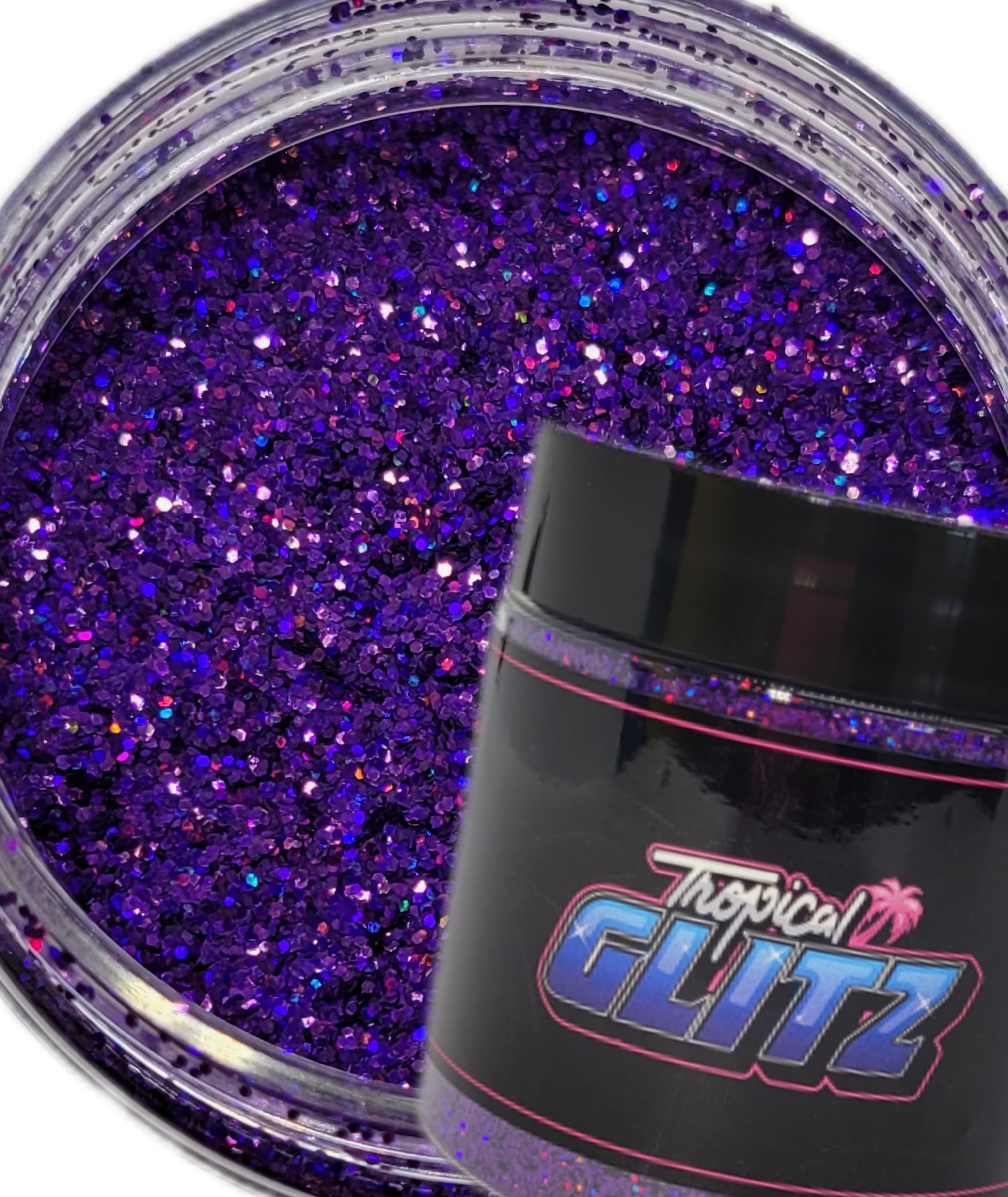 Purple Berry Blaze Metal Flake - Tropical Glitz | Tropical Glitz