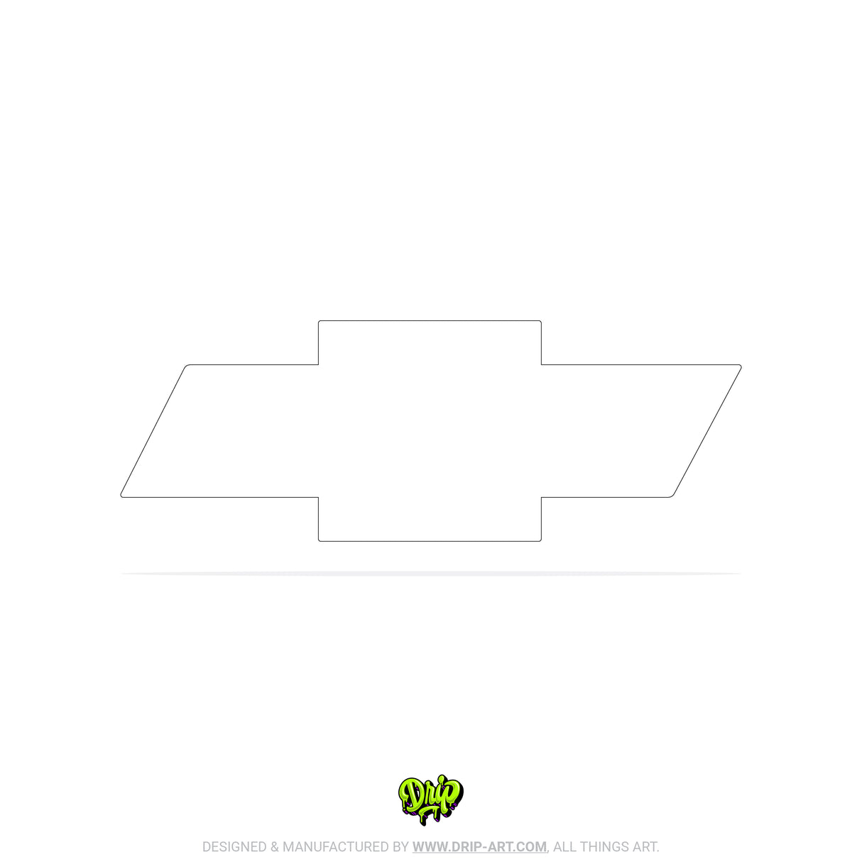 Blank Chevrolet Bowtie