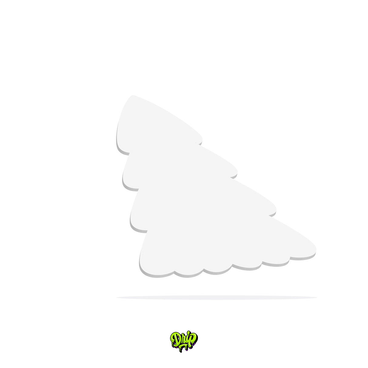 Blank Christmas Tree