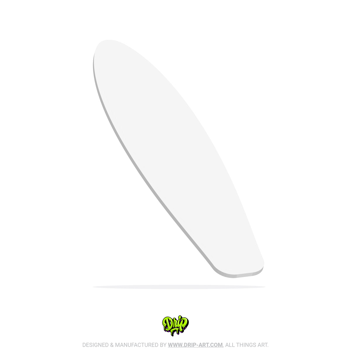 Blank Old School Skateboard