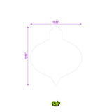 Blank Christmas Ornament II