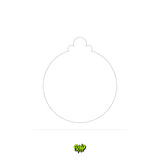 Blank Christmas Ornament I
