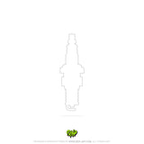 Blank Spark Plug