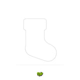 Blank Christmas Stocking