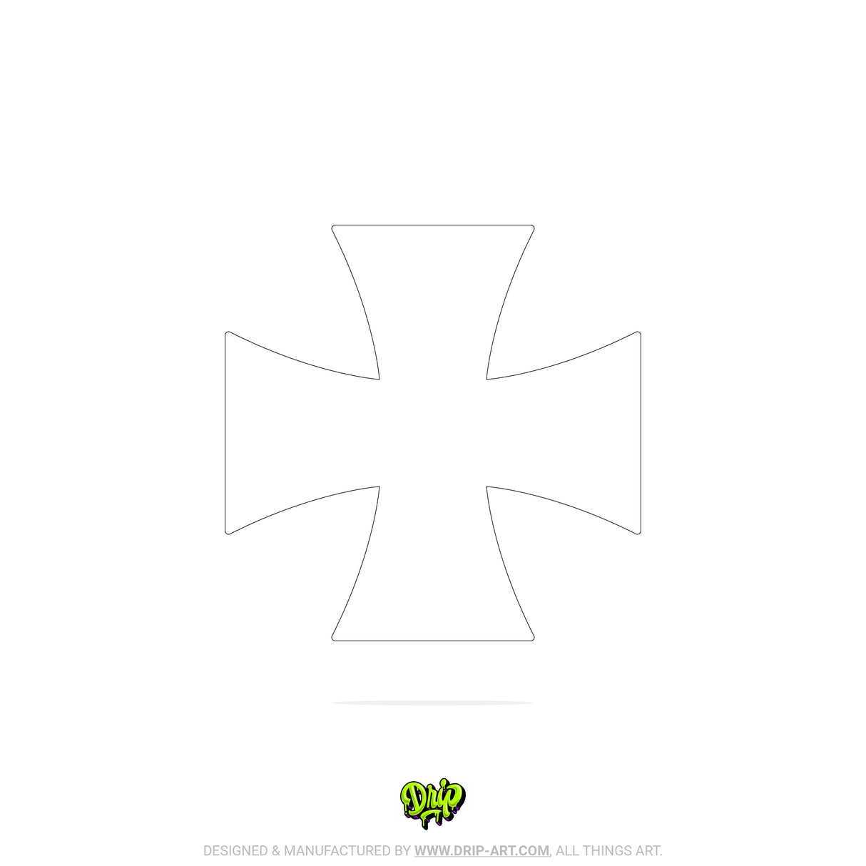 Blank Iron Cross - Custom Panel