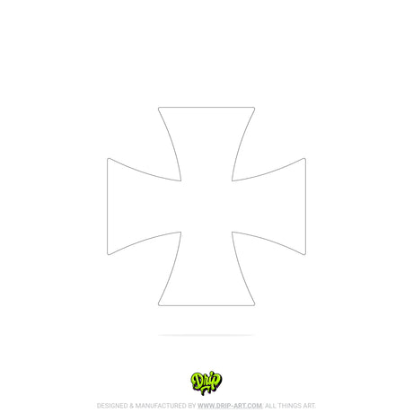 Blank Iron Cross - Custom Panel