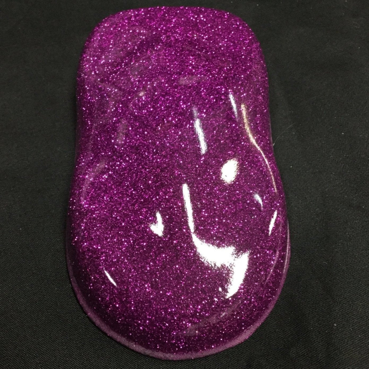 Metallic Raspberry Raspberry Mousse Metal Flake - Tropical Glitz