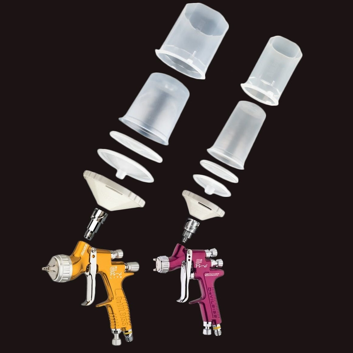 DeKups® Gravity Feed 24oz./710 ml Disposable Cups and Lids