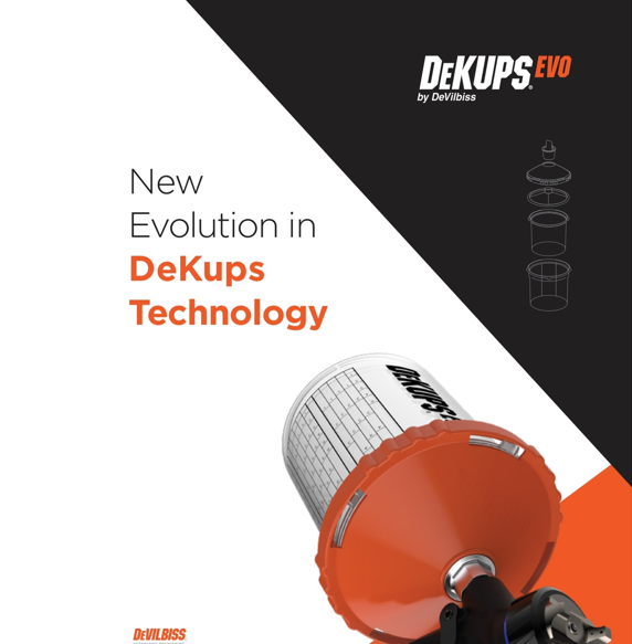 Copos e tampas descartáveis ​​DeKups® Gravity Feed 9 onças/265 ml