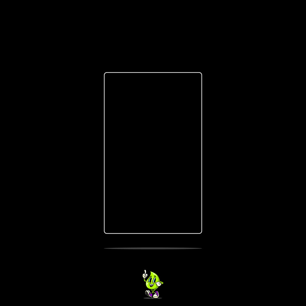 Blank Rectangle - 8.50" x 14.00"