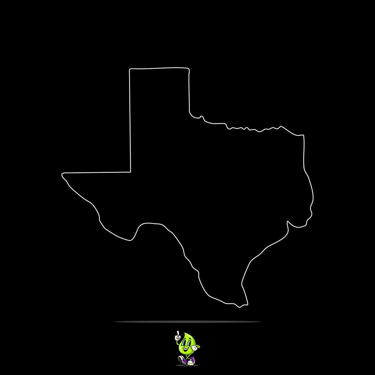 Blank Texas