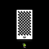 Mylar Stencil Basketweave II