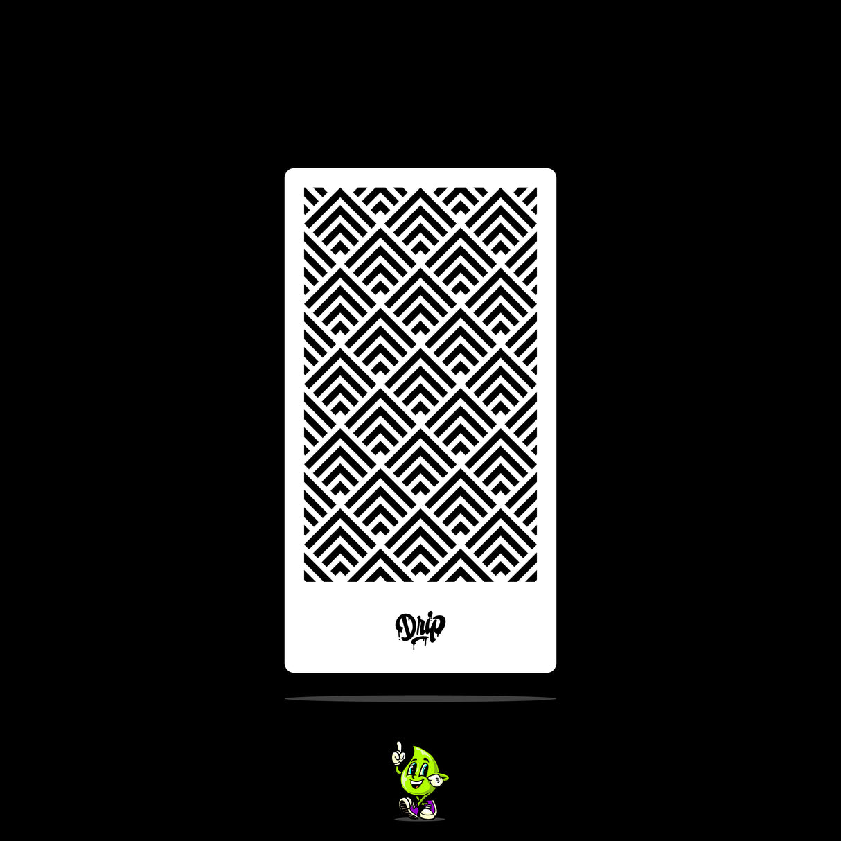 Mylar Stencil Art Deco I